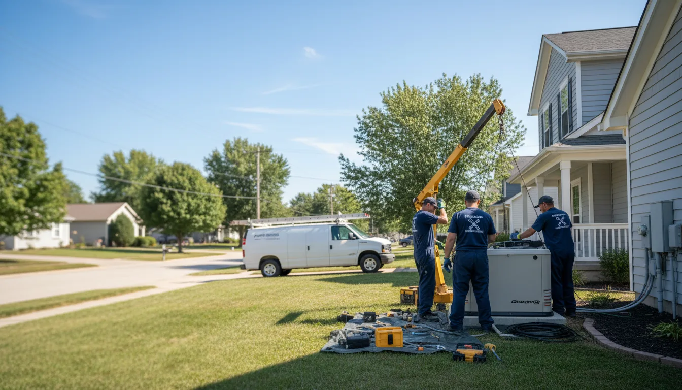 Generator Installation in Versailles, OH near me